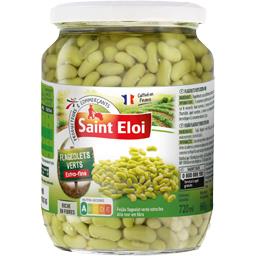 Flageolets verts extra fins Flageolets verts extra fins,SAINT ELOI,le bocal de 720ml