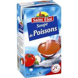 Soupe liquide, soupe de poissons Soupe liquide, soupe de poissons,SAINT ELOI,la brique de 1L
