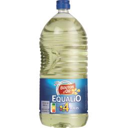 Huile végétale Equalio Huile végétale Equalio,BOUTON D'OR,la bouteille de 2l