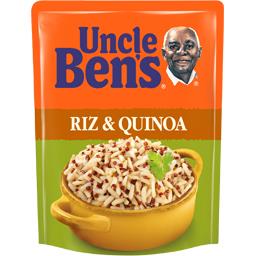 Riz & quinoa prêt en 2 minutes Riz & quinoa prêt en 2 minutes,UNCLE BEN'S,le sachet de 220 g