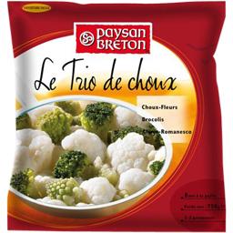 Le trio de choux Le trio de choux,PAYSAN BRETON,le sachet de 750g