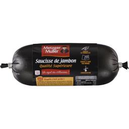 Saucisse de jambon METZGER MULLER Saucisse de jambon METZGER MULLER,METZGER MULLER,250g