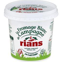Le fromage blanc de Campagne Le fromage blanc de Campagne,RIANS,le pot de 500 g