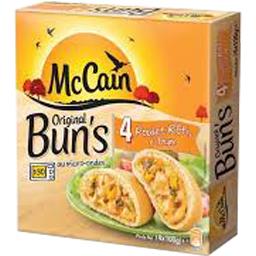 Original Bun's Poulet rôti Thym Original Bun's Poulet rôti Thym ,MC CAIN,4 pièces, 400g