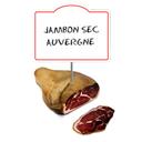 Charcuterie à la coupe Jambon sec Auvergne supérieur désossé à partir de 200 gr environ