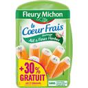 Fleury Michon Le Cœur Frais - Surimi fromage ail & fines herbes la barquette de 16 bâtonnets - 336 g
