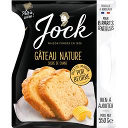 Jock Gâteau nature sucre de canne le paquet de 550 g
