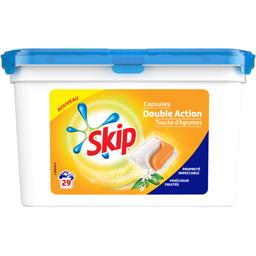 Skip Capsules double action Touche d'agrumes la boite de 29 capsules - 698 g