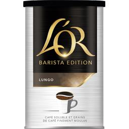 L'Or Café soluble et grains de café moulu Barista Edition... la boit de 95 g
