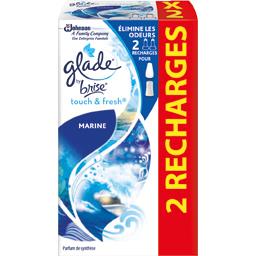 Glade Touch & Fresh - Recharges diffuseur Marine les de 10 ml