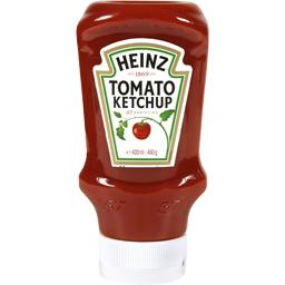 Tomato ketchup Tomato ketchup,HEINZ,le flacon souple de 460g