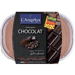 Cr?me glac?e chocolat Cr?me glac?e chocolat,L'ANGELYS,le bac de 500 gr