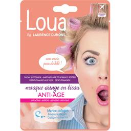 Loua by L. Dumont Masque visage en tissu Anti-Age le masque de 23 ml