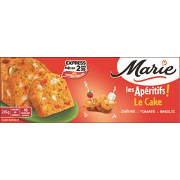 Les Apéritifs - Le Cake chèvre, tomate, basilic Les Apéritifs - Le Cake chèvre, tomate, basilic,MARIE,le cake, 245 g