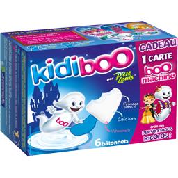 Kidiboo X6 P'tit Louis Kidiboo X6 P'tit Louis,P'TIT LOUIS,les 6 bâtonnets de 20 g