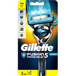 Gillette Fusion5 - proshield - chill - rasoir pour homme + 1 ... La rasoir + 1 lame