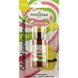 Colorant jaune en poudre Colorant jaune en poudre,LA PATELIERE,le flacon de 7 g