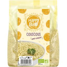 Happy bio Couscous semi-complet BIO le sachet de 400 g