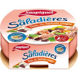 Saupiquet Les Saladières - Salade au thon et au riz la boite de 160 g