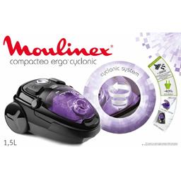 Aspirateur Compacteo Ergo Cyclonic Moulinex – Intermarché Aspirateur Compacteo Ergo Cyclonic Moulinex – Intermarché