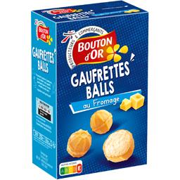 Bouton d'Or Biscuits apéritif Gaufrettes Balls au fromage la boite de 75 g