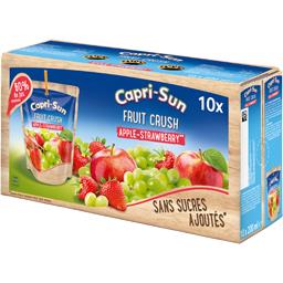 Capri-Sun Fruit Crush - Boisson Apple Strawberry sans sucres a... les 10 poches de 200 ml