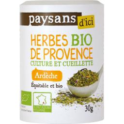 Paysan d'Ici Herbes de Provence Ardèche Bio 30 g - Lot de 4