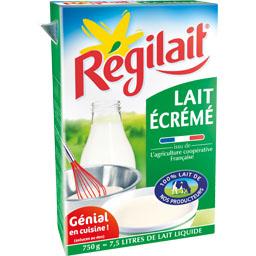 Lait écrémé en poudre issu de fermes laitières françaises Lait écrémé en poudre issu de fermes laitières françaises,REGILAIT,le paquet de 750g