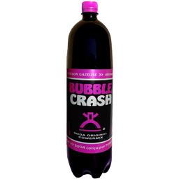 Bubble Crash Soda Original aromatisé fraise Bubble gum la bouteille de 1,5 l