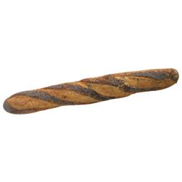 Baguette pavot , avec farine label rouge, la pièce de 250 gr Baguette pavot , avec farine label rouge, la pièce de 250 gr,PETRI ET CUIT DANS NOTRE FOURNIL,la pièce de 250 Gr
