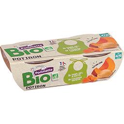 Bio Pommette Potiron BIO dès 4/6 mois les 2 pots de 120 g