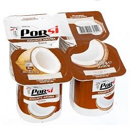 Iogurte sabor a coco
