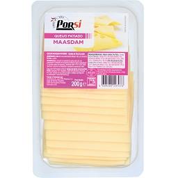 Queijo maasdam fatias