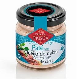 Patê com queijo de cabra