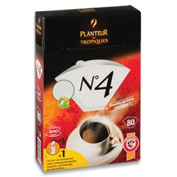 80 filtros nº4 com saquetas antitártaro