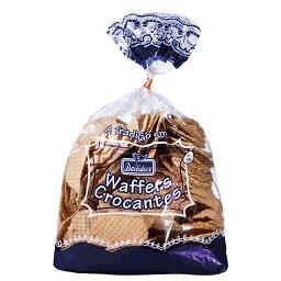 Bolachas waffers crocantes canela